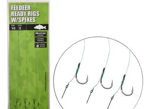 Mate Feeder Ready Rigs w/Spikes 3pcs
