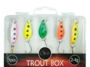 C LINE TROUT BOX 5 PCS 2-4G