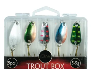 C LINE TROUT BOX 5 PCS 5-9G