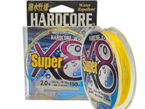 HARDCORE SUPER X8 150M #0.6 HI-VIS YELLOW
