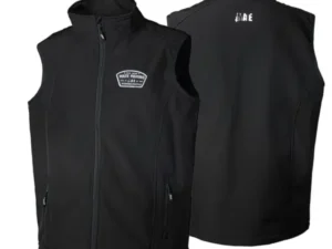 MATE SHELL&FLEECE VEST BLACK