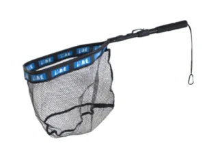 MATE SQUARE FOLDING FISHING NET W/RUBBER MASH 30*40CM
